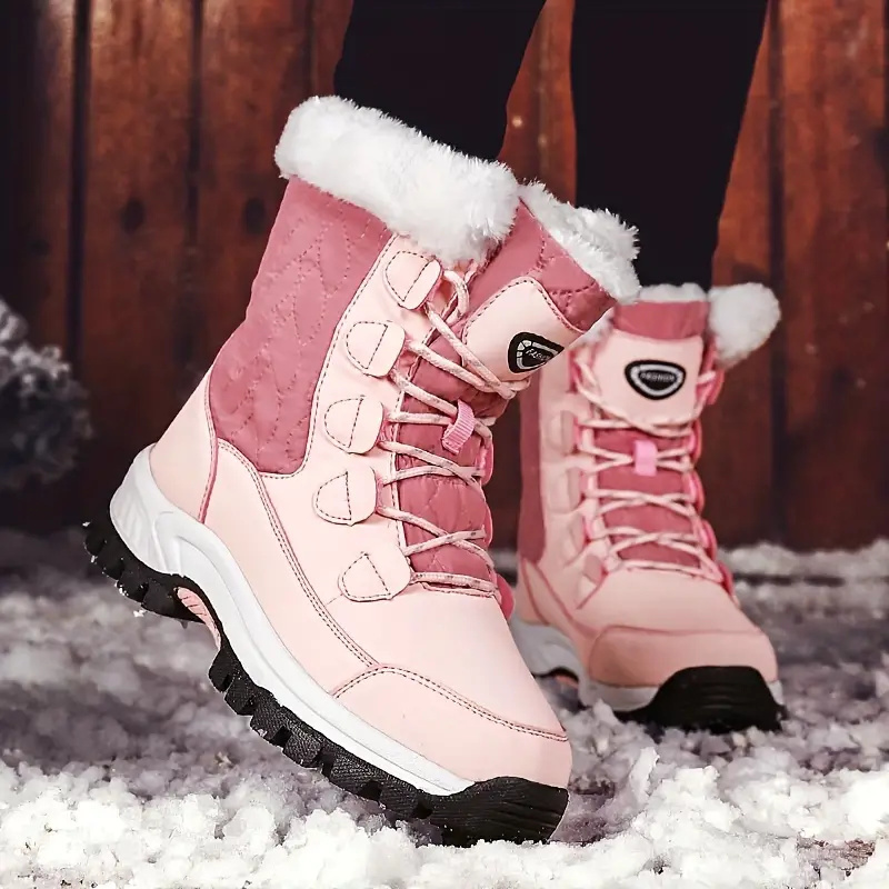 Women's Soft Comfortable Warm Velvet Casual Snow Boots