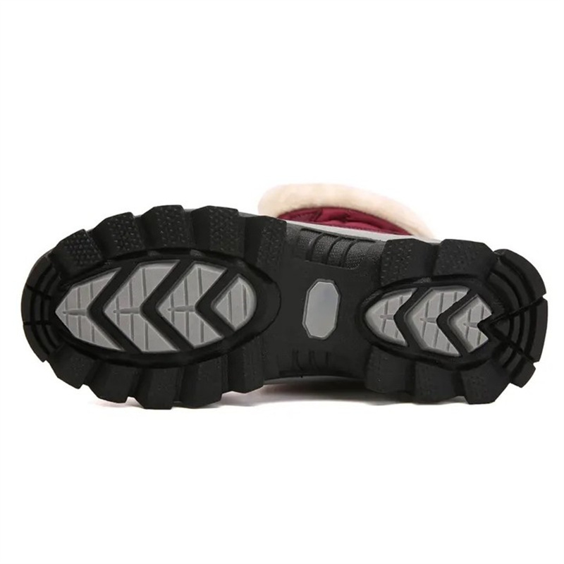 Dallader Women's Plush Lining Warm Waterproof  High Cut Thickened Snow Boots