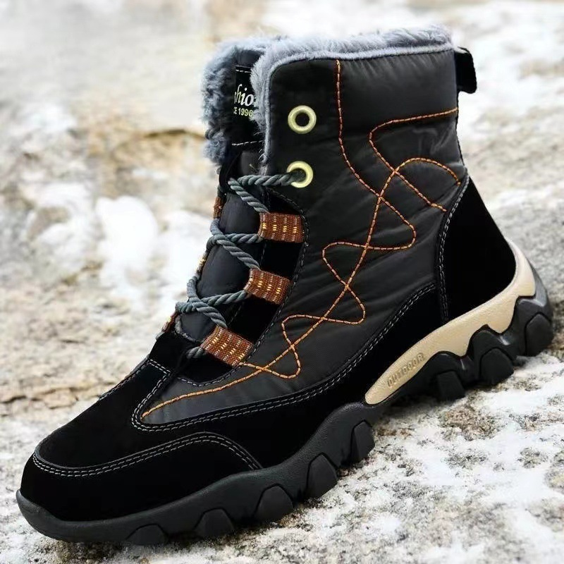 Men's Comfortable and Warm High-top Snow Boots (Durable Upgrade)