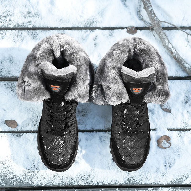 (🔥Hot Sale)ReliefFoot® Men's Comfortable Orthopedic Warm Snow Boots