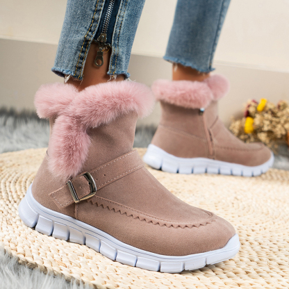 🔥Last Day Promotion 50% OFF - Women's Wool Warm Orthopedic Snow Boots