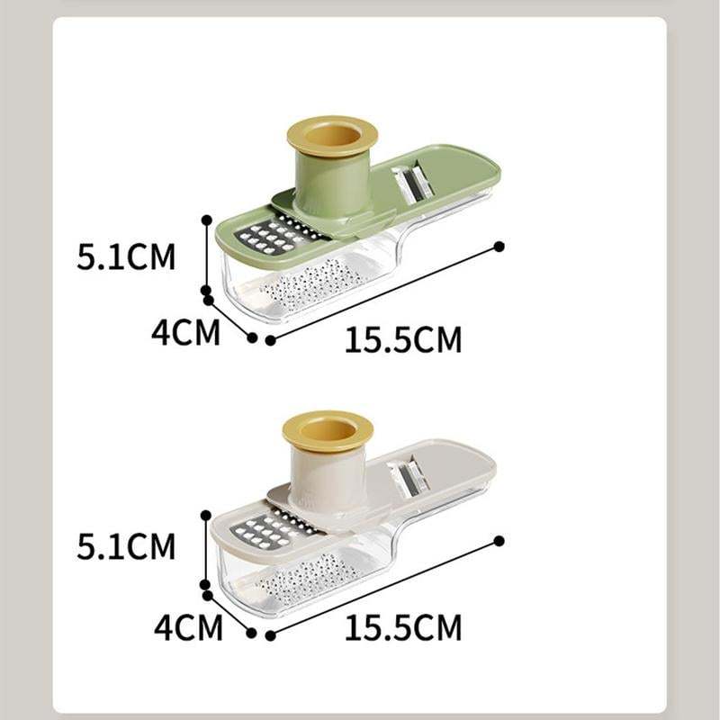 🥗 Multifunctional garlic grinder and professional slicer, easy to use and clean 🧊