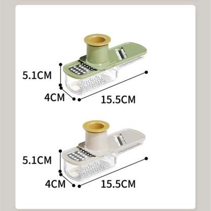 🥗 Multifunctional garlic grinder and professional slicer, easy to use and clean 🧊