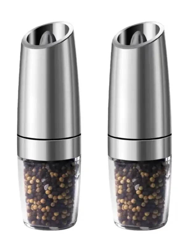 (Pack of 2) Salt and pepper grinder that combines good looks and performance