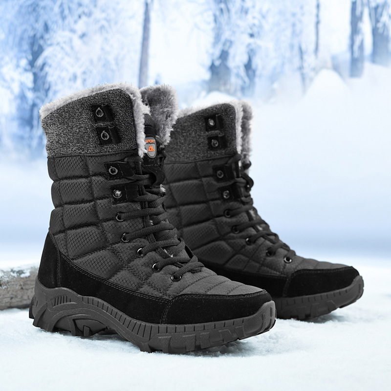 (🔥Hot Sale)ReliefFoot® Men's Comfortable Orthopedic Warm Snow Boots
