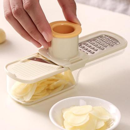 🥗 Multifunctional garlic grinder and professional slicer, easy to use and clean 🧊