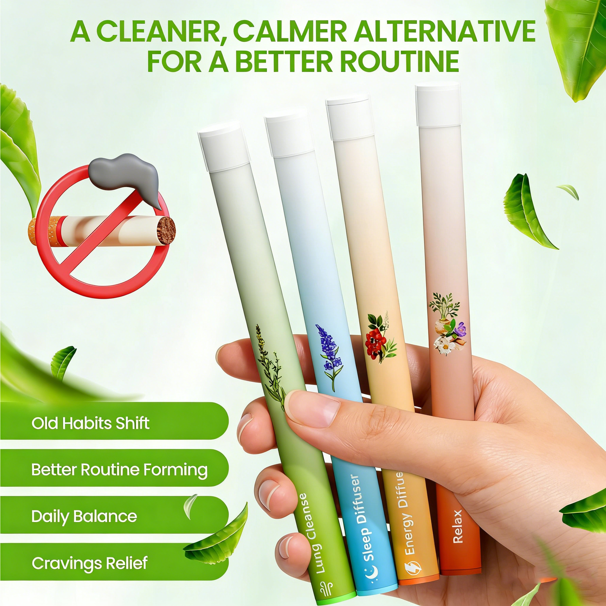 New Blend - Full Set Diffusers – 4 Aroms In 1 Box