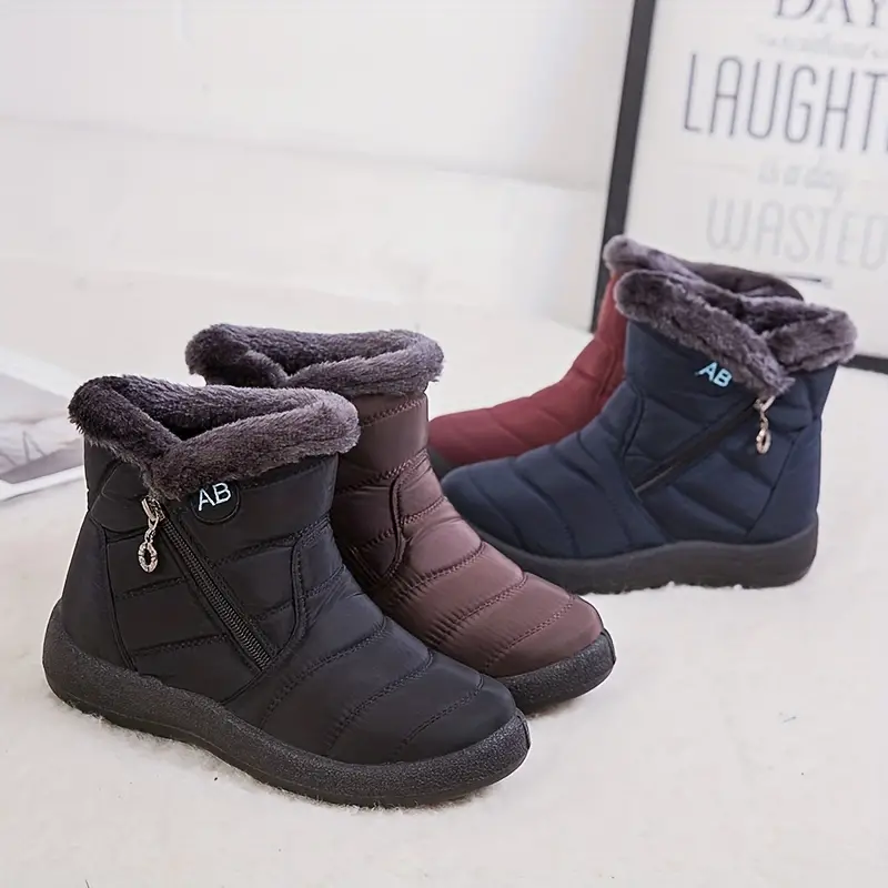 🔥Last Day Promotion 50% OFF - Women's Cozy Winter Waterproof Anti-Slip Orthopedic Boots