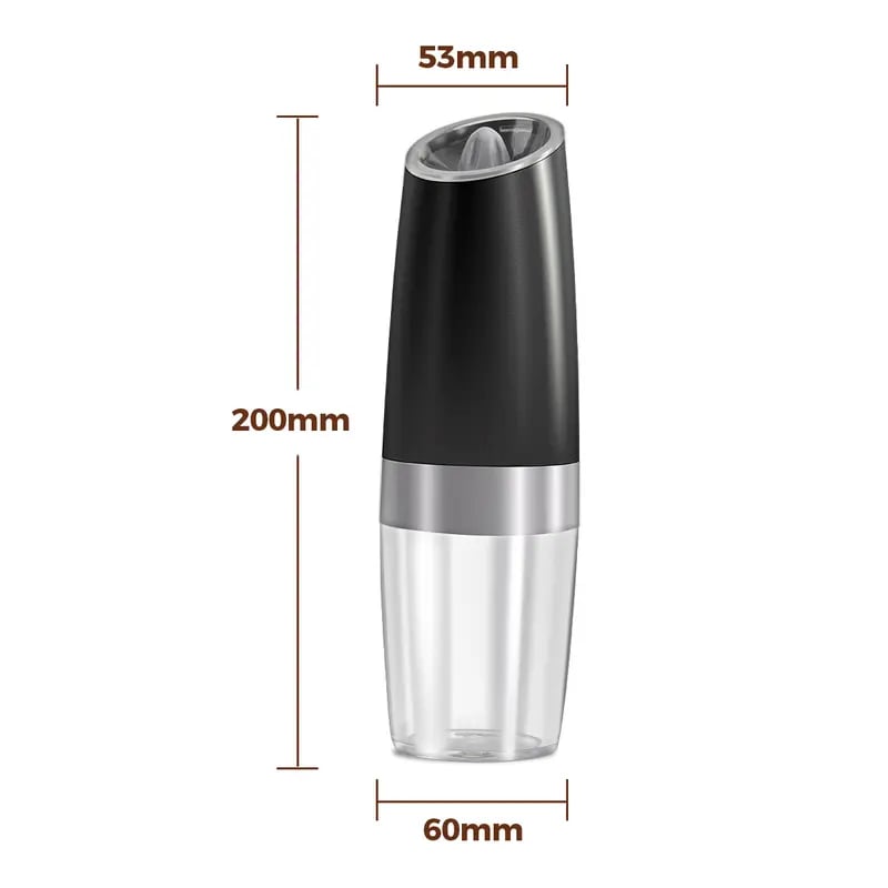 (Pack of 2) Salt and pepper grinder that combines good looks and performance