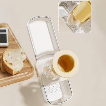 🥗 Multifunctional garlic grinder and professional slicer, easy to use and clean 🧊