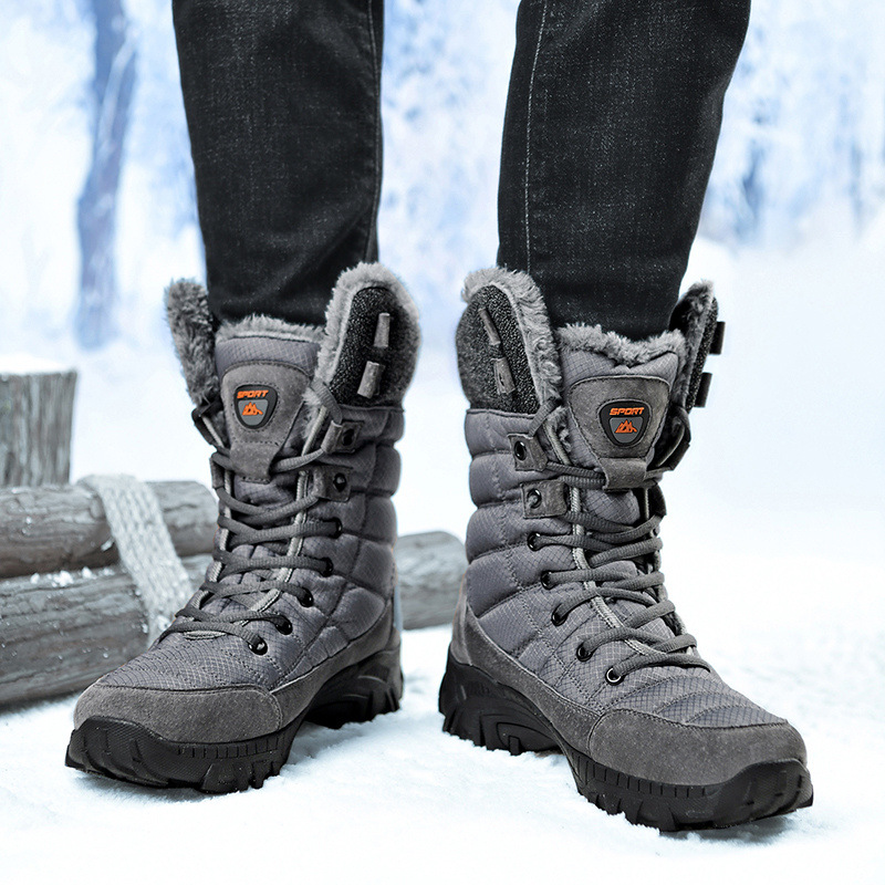 (🔥Hot Sale)ReliefFoot® Men's Comfortable Orthopedic Warm Snow Boots