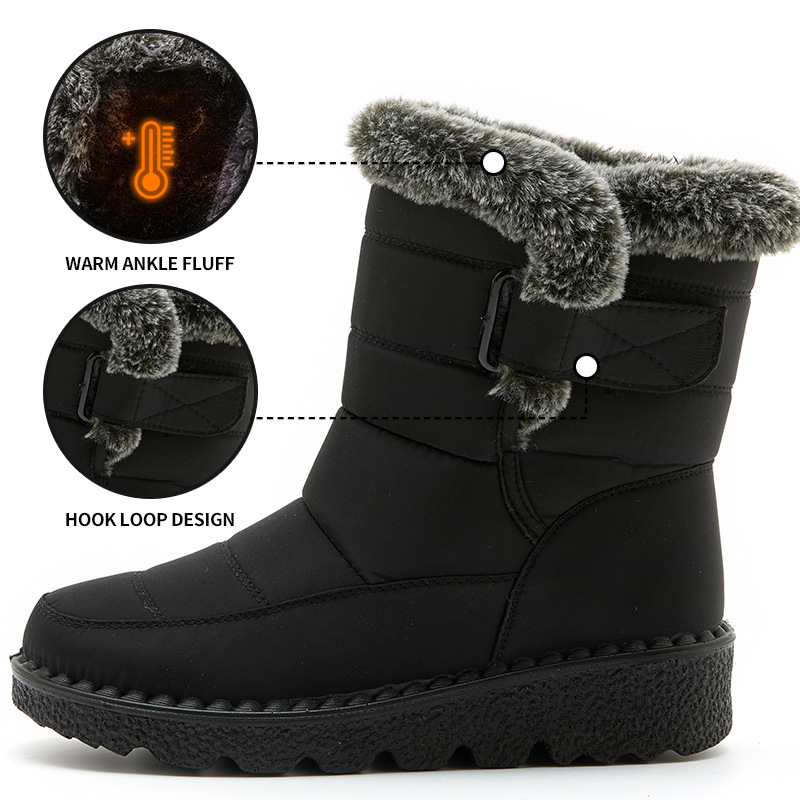 🔥Last Day Promotion 50% OFF - Comfortable Women's Waterproof And Warm Snow Boots