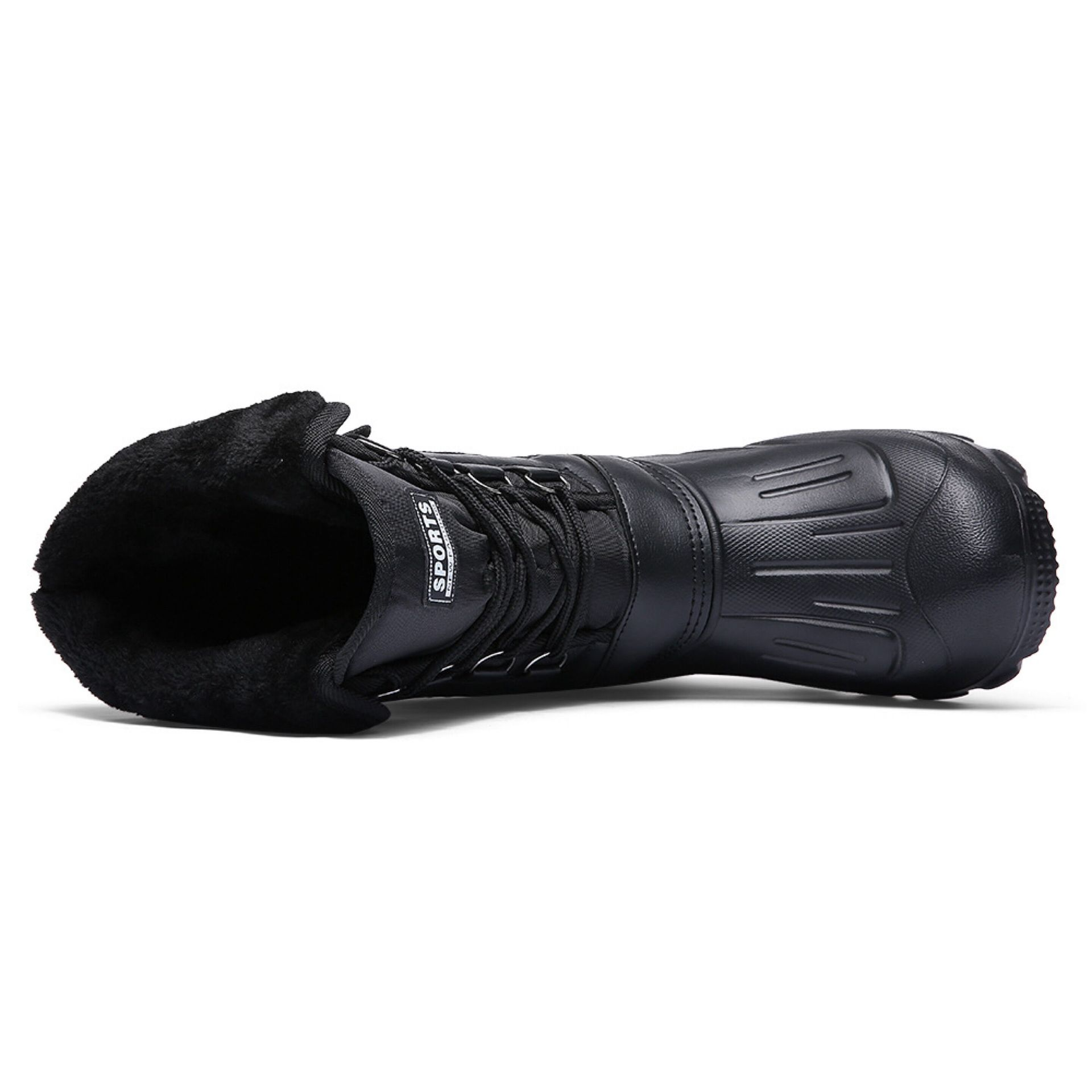 Men's Warm Winter Boots Waterproof Non-Slip Fishing Boots Work Boots (Insulation Rating: -40°F)