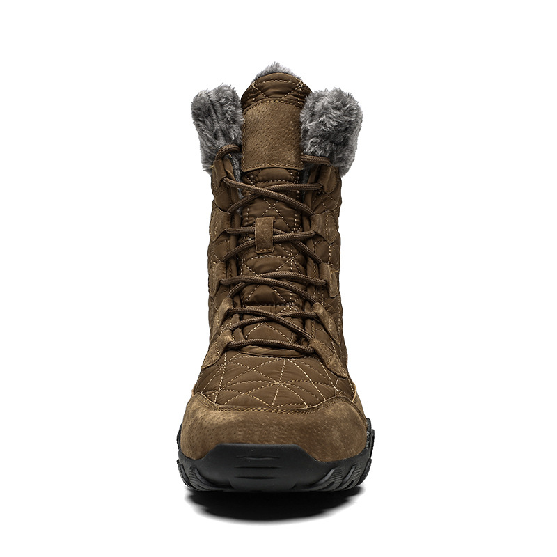 🔥HOT SALE-Men's Comfortable Waterproof Fleece Snow Combat Boots