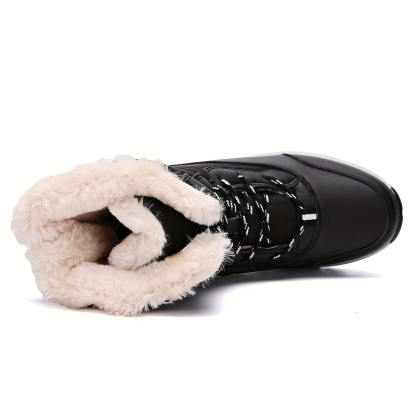 🔥Last Day Promotion 50% OFF - Women's Comfortable And Warm Genuine Leather Wool Snow Boots