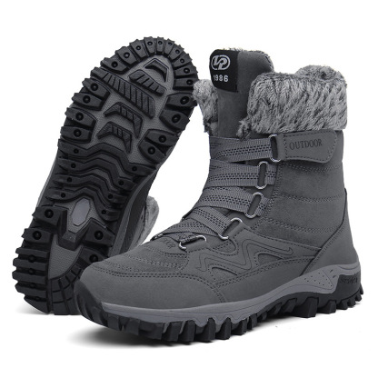 🔥HOT SALE-Men’s Keep Warm Waterproof Orthopedic Snow Boots Hiking Boots