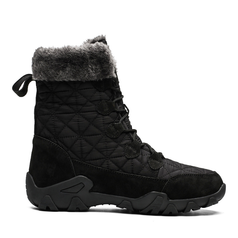 🔥HOT SALE-Men's Comfortable Waterproof Fleece Snow Combat Boots