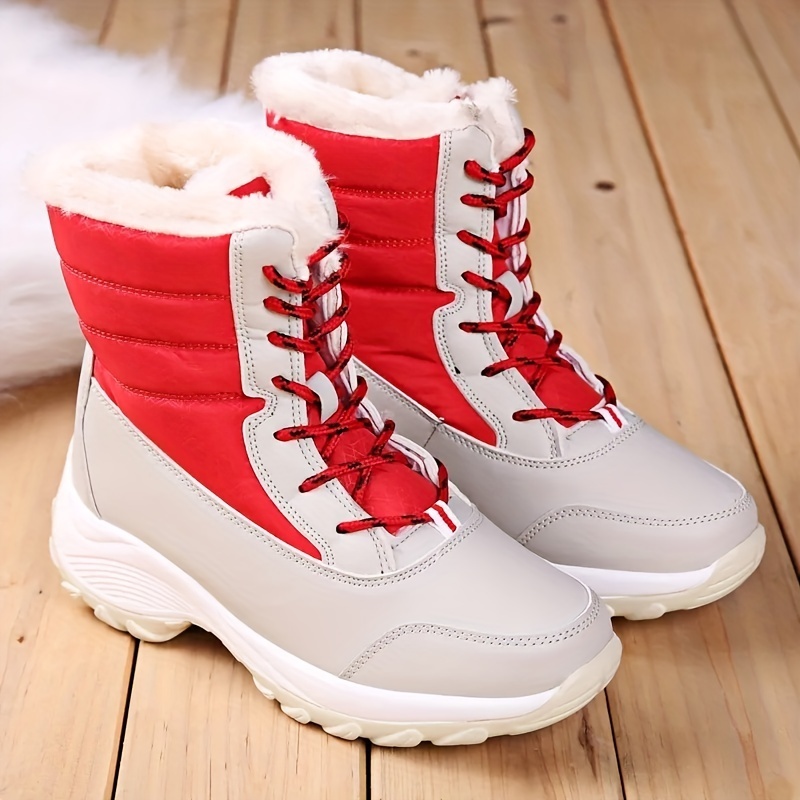 🔥Last Day Promotion 50% OFF - Women's Comfortable And Warm Genuine Leather Wool Snow Boots