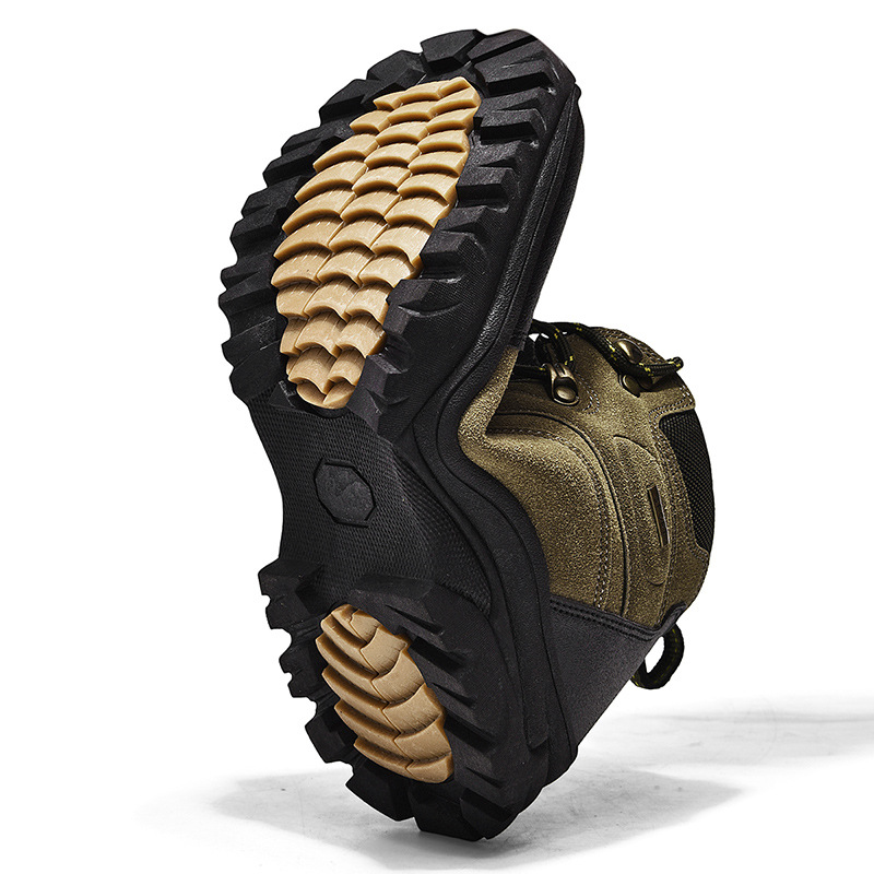 Men's Comfortable and Warm Wool Lined Hiking Shoes