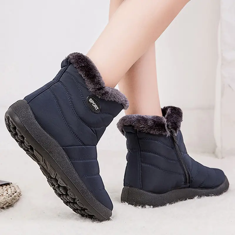 🔥Last Day Promotion 50% OFF - Women's Cozy Winter Waterproof Anti-Slip Orthopedic Boots