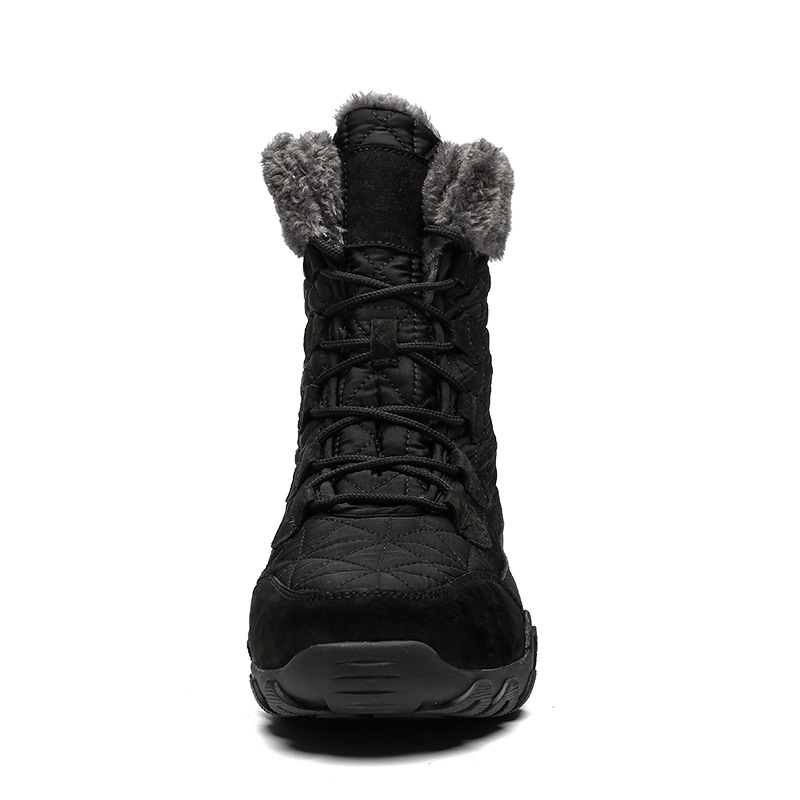 🔥HOT SALE-Men's Comfortable Waterproof Fleece Snow Combat Boots