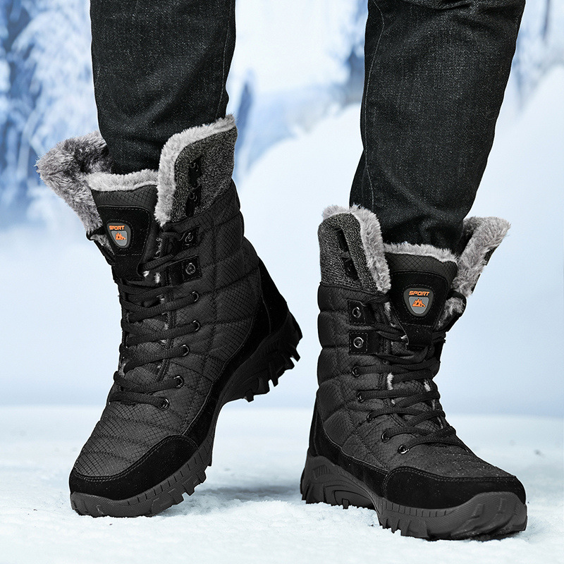 (🔥Hot Sale)ReliefFoot® Men's Comfortable Orthopedic Warm Snow Boots