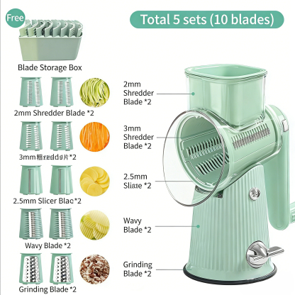 💥Ultimate Kitchen Ally -💥-5 In 1 Food Chopper✨(Be sold out soon)👨‍🍳