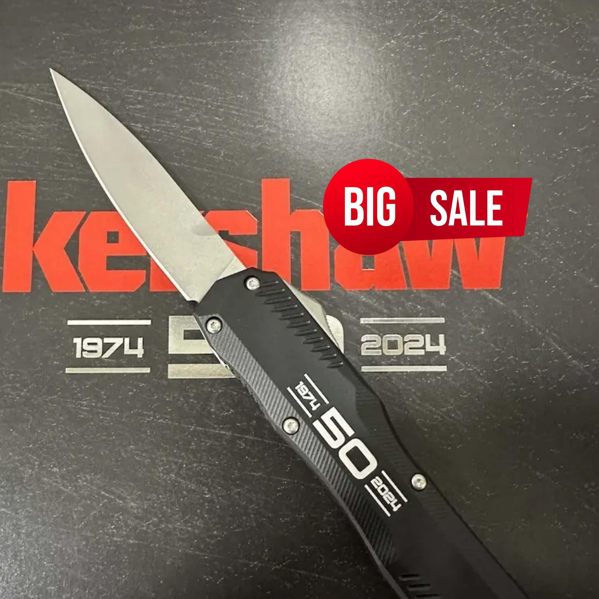 ⚡Last Day 70% OFF丨 9000R Matt Diskin OTF AUTO Knife (🎉50th Anniversary Edition🎉)
