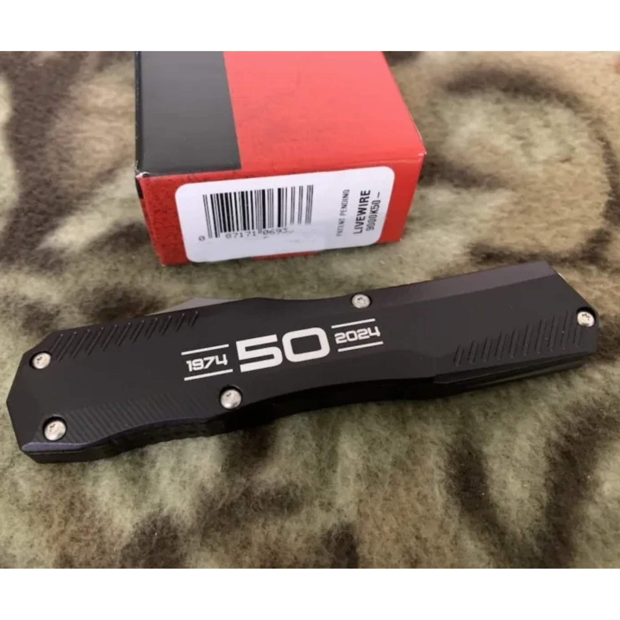 ⚡Last Day 70% OFF丨 9000R Matt Diskin OTF AUTO Knife (🎉50th Anniversary Edition🎉)