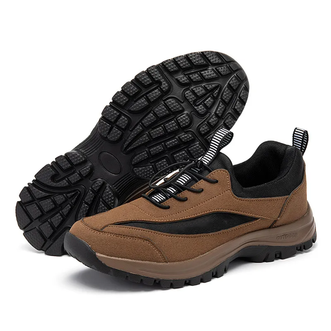 (👨‍⚕️Medical Certification®️) Men's Comfortable Orthopedic Shoes Waterproof Hiking Shoes Sneakers [Effect: Relieves Foot Pain]