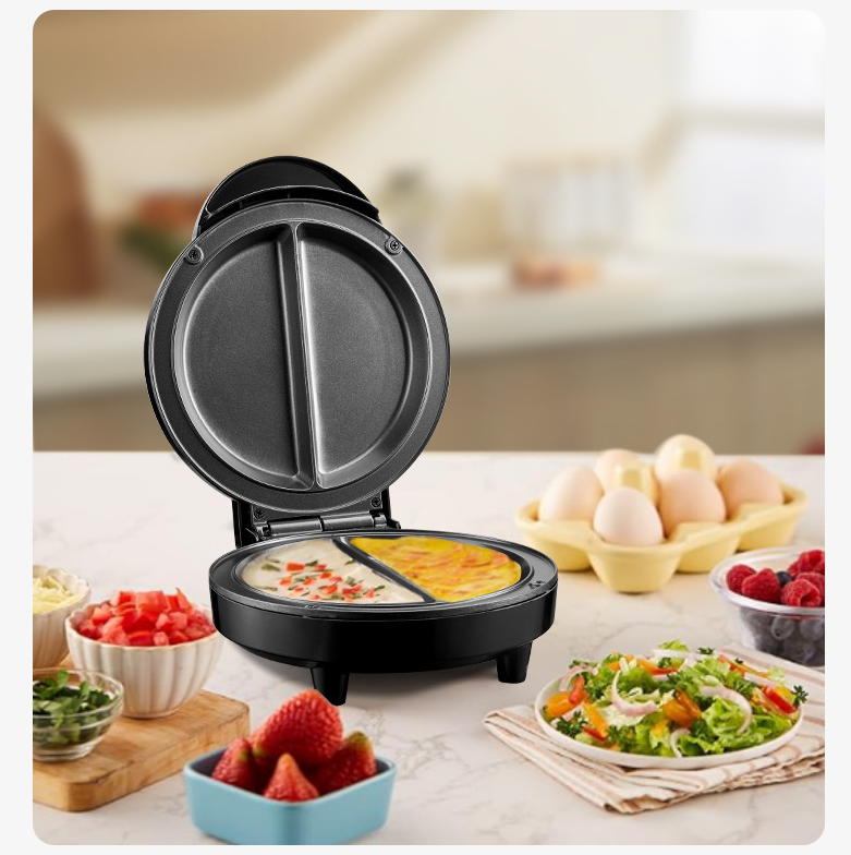 Multifunctional pancake maker, barbecue pizza maker, home breakfast