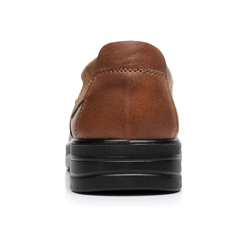 (⏰Last day 40% OFF🔥)Men's Genuine Leather Breathable Lightweight  Slip-On Orthopedic Walking Shoes