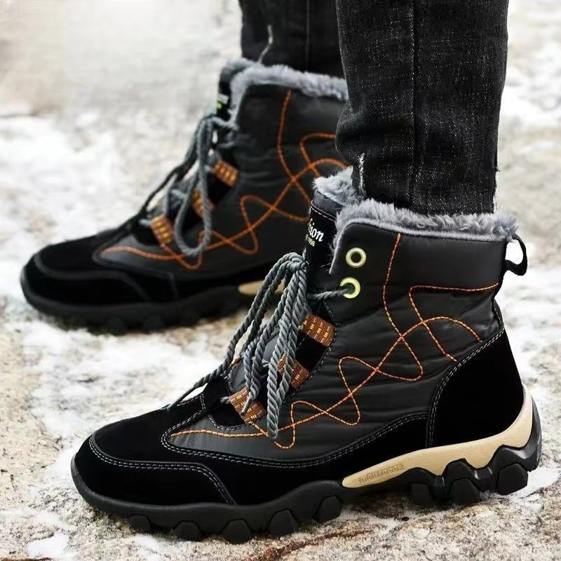 Men's Comfortable and Warm High-top Snow Boots (Durable Upgrade)