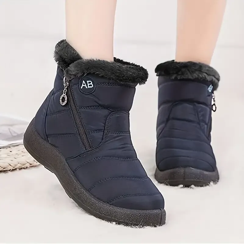 🔥Last Day Promotion 50% OFF - Women's Cozy Winter Waterproof Anti-Slip Orthopedic Boots
