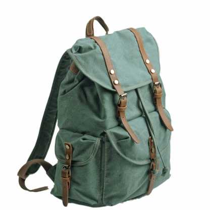 Military Canvas Backpack | FLORENZ
