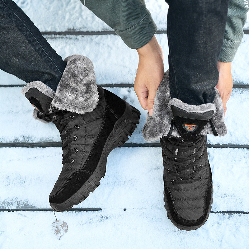 (🔥Hot Sale)ReliefFoot® Men's Comfortable Orthopedic Warm Snow Boots