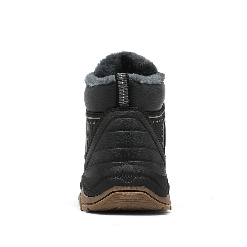 (🔥Advanced Material) Men's Waterproof and Windproof Warm Shoes Hiking Boots Snow Boots