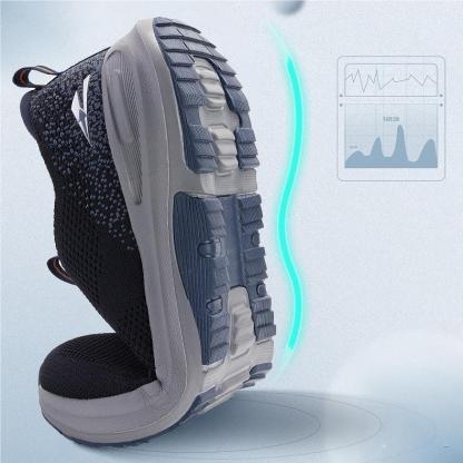 🏃👟48% OFF !!!🔥Clearance!!🔥Men's Daily Breathable Shock-Absorbing Slip-On Orthopedic Sneakers