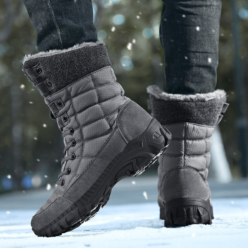 (🔥Hot Sale)ReliefFoot® Men's Comfortable Orthopedic Warm Snow Boots