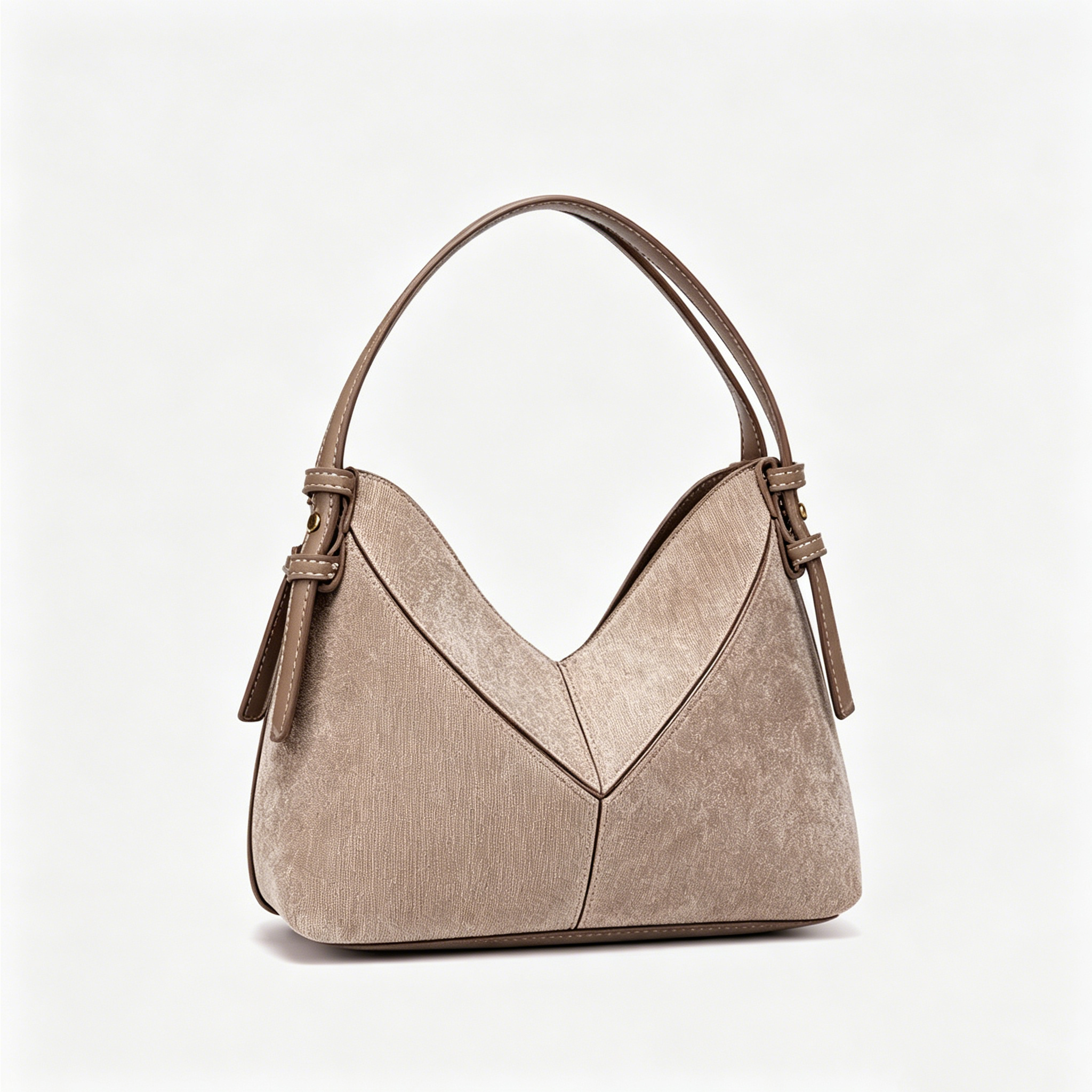 MINI SEAM DETAIL BUCKET BAG