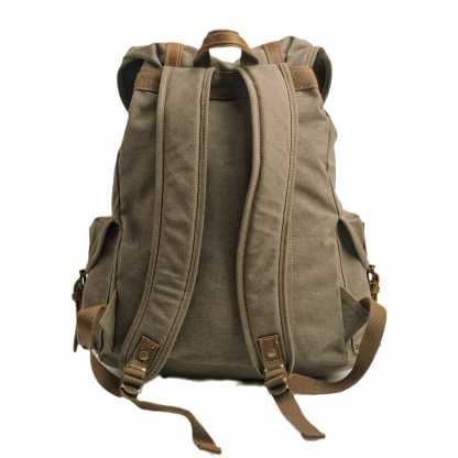 Military Canvas Backpack | FLORENZ