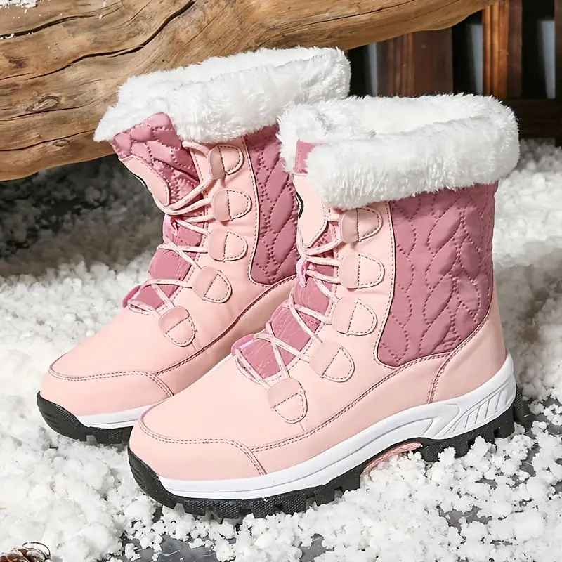 Women's Soft Comfortable Warm Velvet Casual Snow Boots
