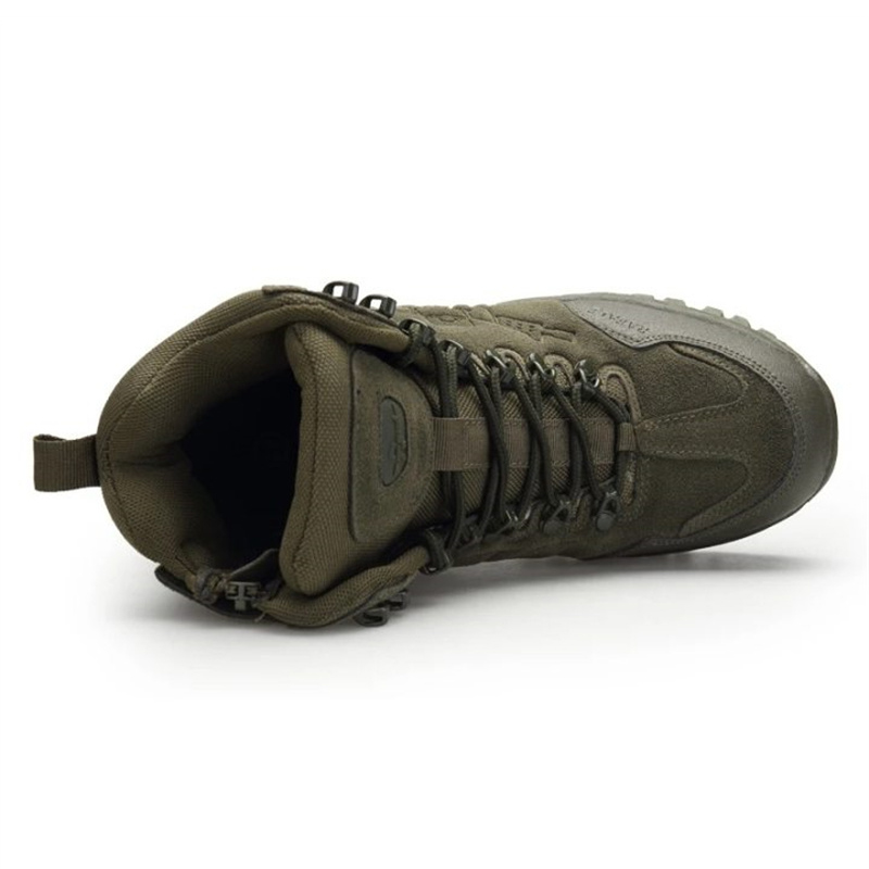 Men's Orthopedic Support Waterproof Combat Boots Lightweight Non-Slip Anti-Puncture Work Boots (Durability Upgrade)