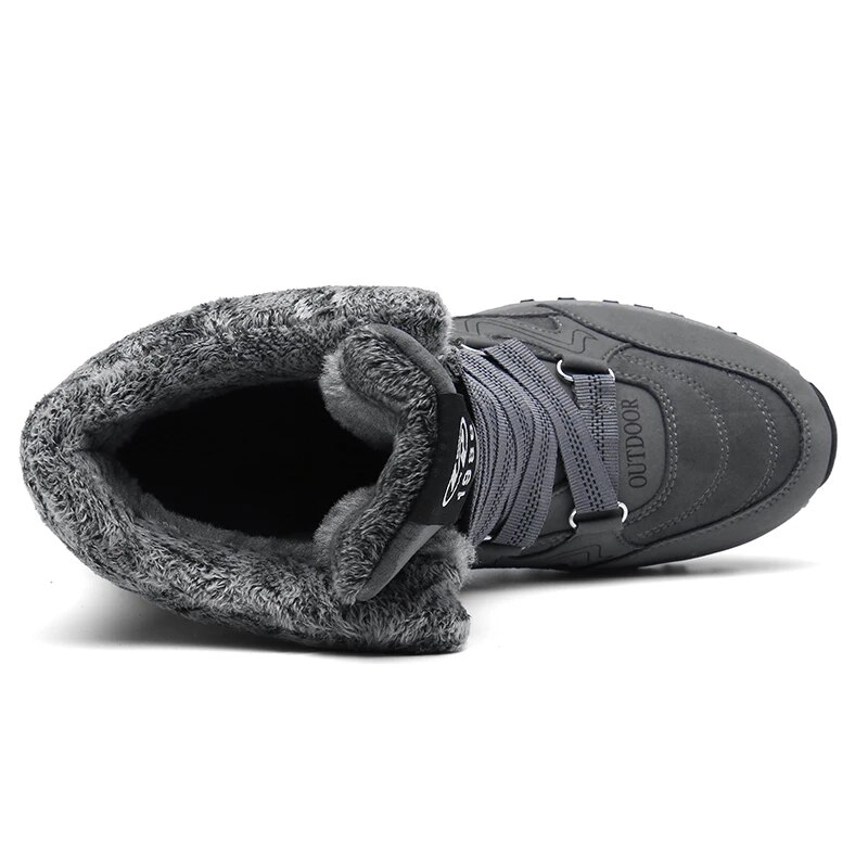 🔥HOT SALE-Men’s Keep Warm Waterproof Orthopedic Snow Boots Hiking Boots