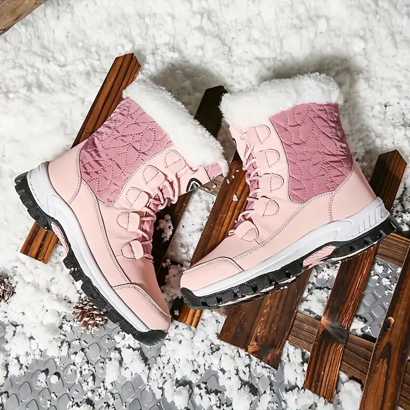 Women's Soft Comfortable Warm Velvet Casual Snow Boots
