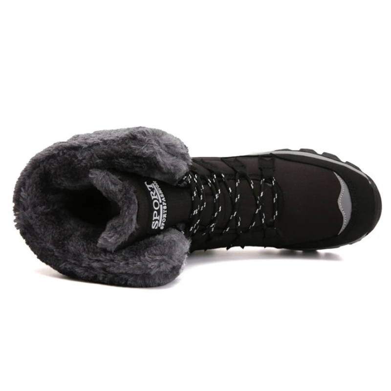 Dallader Women's Plush Lining Warm Waterproof  High Cut Thickened Snow Boots