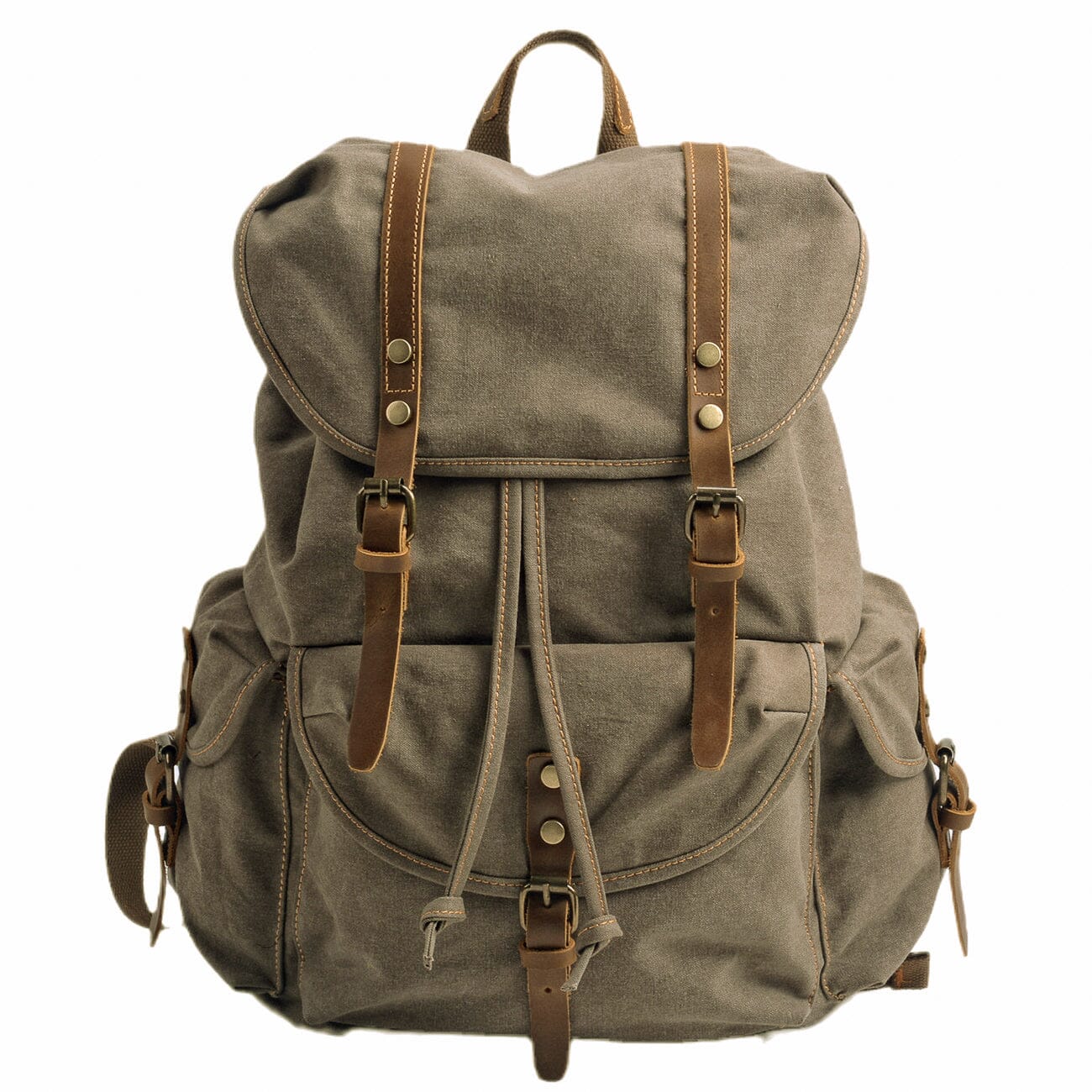 Military Canvas Backpack | FLORENZ
