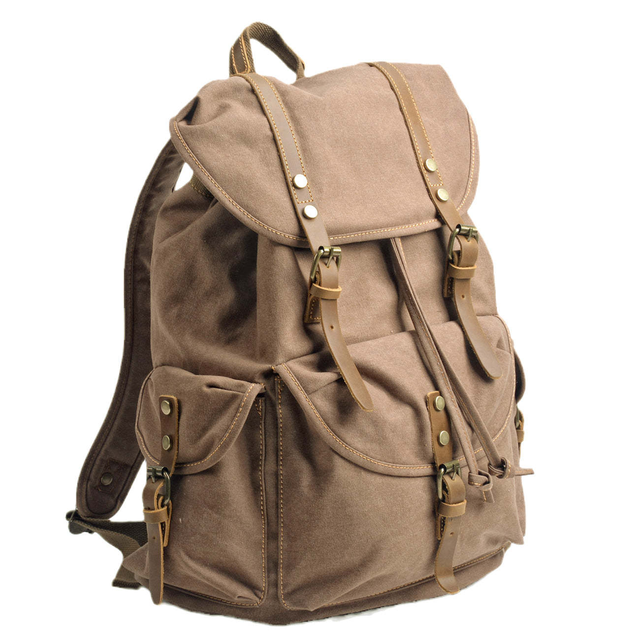 Military Canvas Backpack | FLORENZ