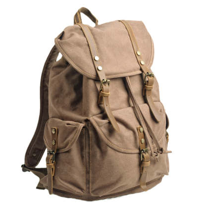 Military Canvas Backpack | FLORENZ