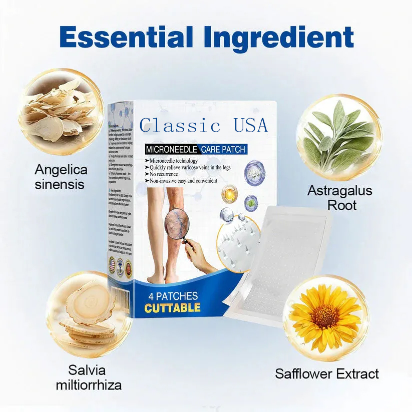 🇺🇸👨‍⚕️✅classicusaoffer® VeinEase Microneedle Care Patch⚡Instant Relief, Long-Term Results